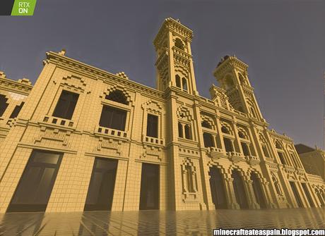 Minecrafteate en RTX, Nº23: Replica del Ayuntamiento de San Sebastian, España.