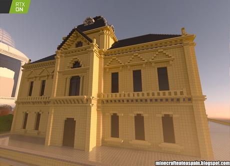 Minecrafteate en RTX, Nº23: Replica del Ayuntamiento de San Sebastian, España.