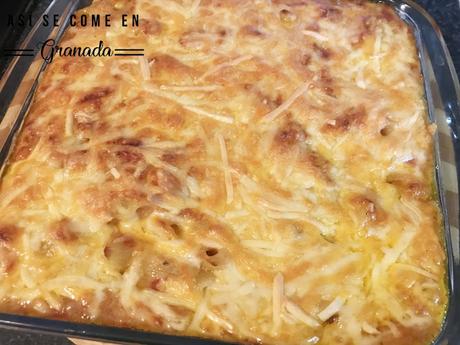 Pasta con bechamel de tomate Pasta con bechamel de tomate