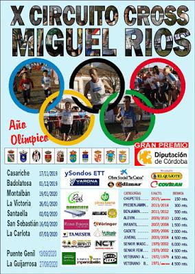 X Cross Escuela Atletismo Miguel Ríos Puente Genil