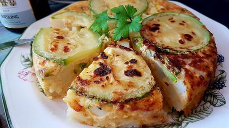 Tortilla de papas y brócoli Tortilla de papas y brócoli