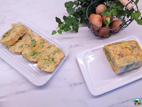 Tortilla de papas y brócoli Tortilla de papas y brócoli