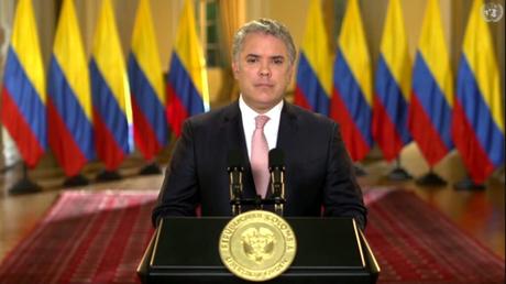 Duque ante la ONU: El régimen dictatorial de Maduro se sostiene con los recursos del narcotráfico