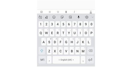 Añade accesos rápidos al teclado de tu Samsung Galaxy