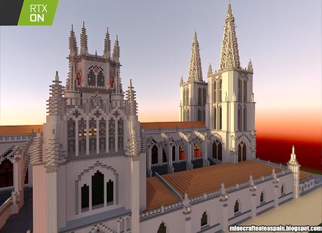 Especial Minecrafteate en RTX, Nº24: Réplica de la Catedral de Burgos, España.