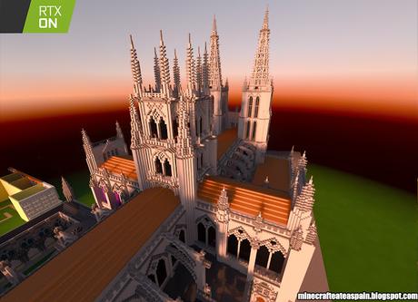 Especial Minecrafteate en RTX, Nº24: Réplica de la Catedral de Burgos, España.