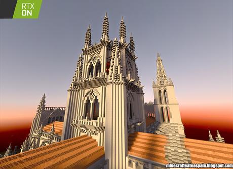 Especial Minecrafteate en RTX, Nº24: Réplica de la Catedral de Burgos, España.