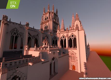 Especial Minecrafteate en RTX, Nº24: Réplica de la Catedral de Burgos, España.