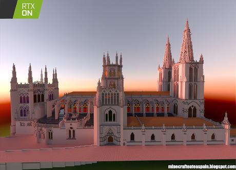 Especial Minecrafteate en RTX, Nº24: Réplica de la Catedral de Burgos, España.
