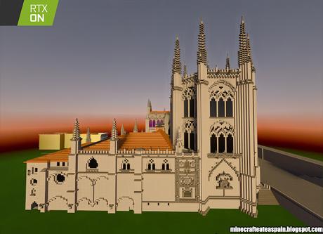 Especial Minecrafteate en RTX, Nº24: Réplica de la Catedral de Burgos, España.