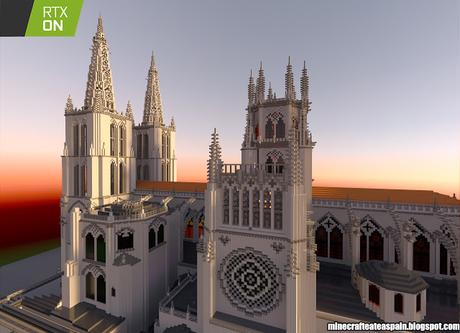Especial Minecrafteate en RTX, Nº24: Réplica de la Catedral de Burgos, España.