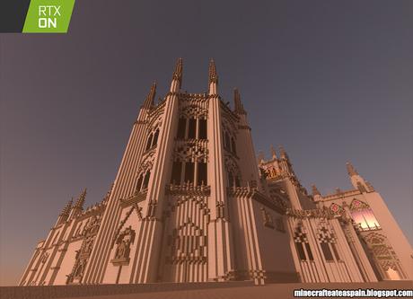 Especial Minecrafteate en RTX, Nº24: Réplica de la Catedral de Burgos, España.