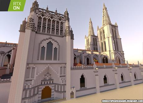 Especial Minecrafteate en RTX, Nº24: Réplica de la Catedral de Burgos, España.