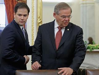 Menendez y Rubio: no pueden demostrar lo indemostrable