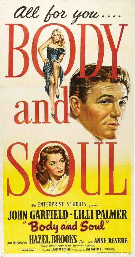 CUERPO Y ALMA - Robert Rossen