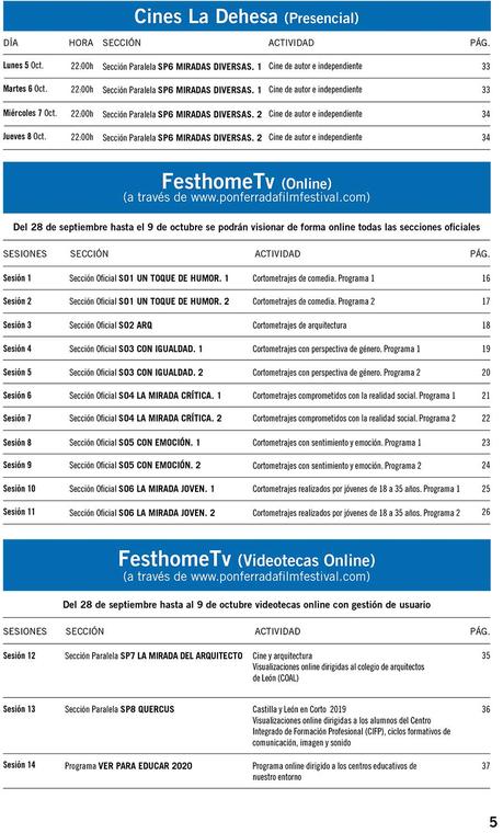 El Festival de Cine de Ponferrada llega a su edición número 18 en formato presencial y online