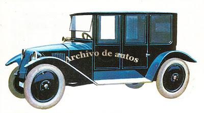 Tatra T11 de 1923, el primero en llevar la marca checoslovaca