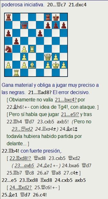 Grandes combates canarios (10) - Andersson vs Kavalek, Las Palmas (2) 1973