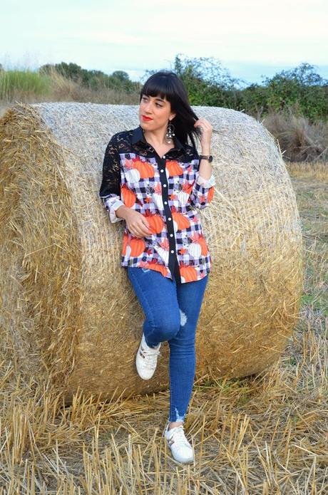 Camisa de calabazas