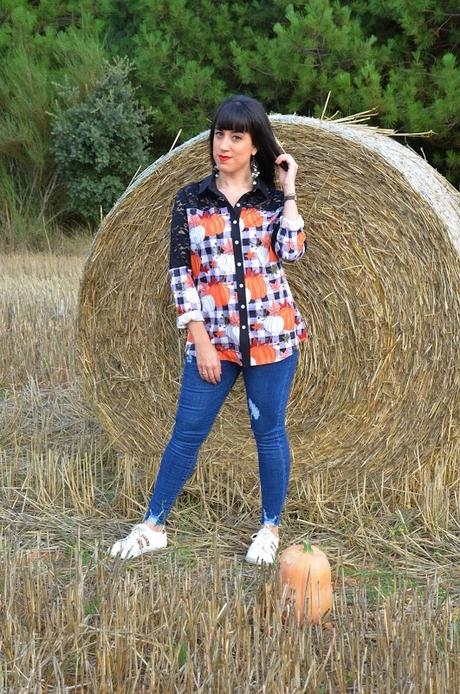 Camisa de calabazas