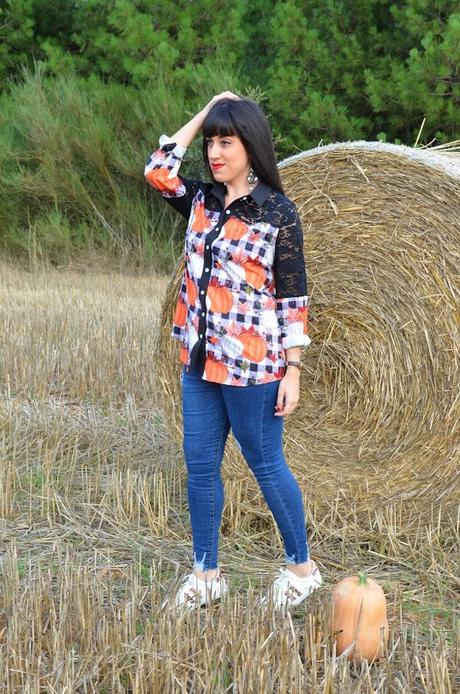 Camisa de calabazas