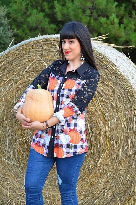 Camisa de calabazas