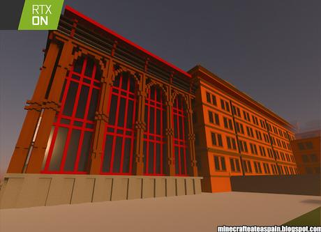 Minecrafteate en RTX, Nº25: Edificio Universidad Literaria, de la Universidad de Deusto, Bilbao, España.