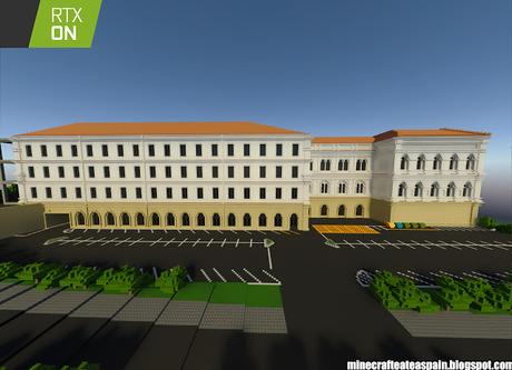 Minecrafteate en RTX, Nº25: Edificio Universidad Literaria, de la Universidad de Deusto, Bilbao, España.