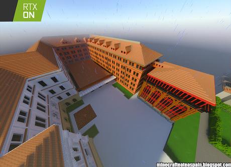 Minecrafteate en RTX, Nº25: Edificio Universidad Literaria, de la Universidad de Deusto, Bilbao, España.