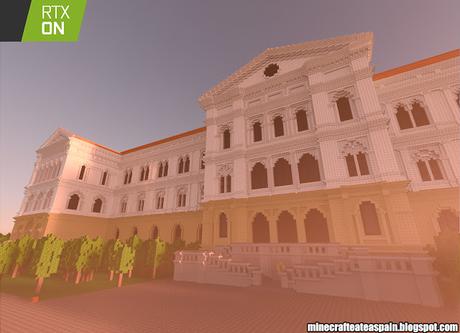 Minecrafteate en RTX, Nº25: Edificio Universidad Literaria, de la Universidad de Deusto, Bilbao, España.