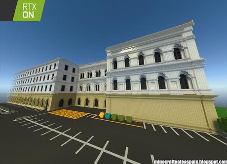 Minecrafteate en RTX, Nº25: Edificio Universidad Literaria, de la Universidad de Deusto, Bilbao, España.