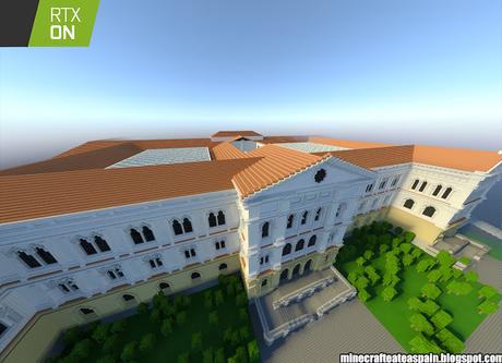 Minecrafteate en RTX, Nº25: Edificio Universidad Literaria, de la Universidad de Deusto, Bilbao, España.