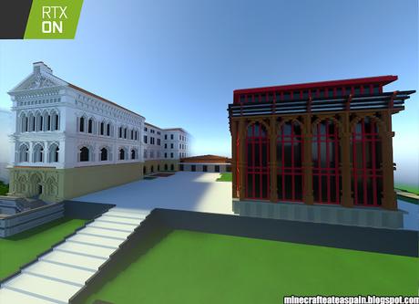 Minecrafteate en RTX, Nº25: Edificio Universidad Literaria, de la Universidad de Deusto, Bilbao, España.