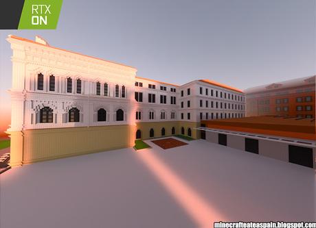 Minecrafteate en RTX, Nº25: Edificio Universidad Literaria, de la Universidad de Deusto, Bilbao, España.