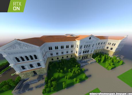 Minecrafteate en RTX, Nº25: Edificio Universidad Literaria, de la Universidad de Deusto, Bilbao, España.