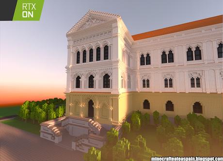 Minecrafteate en RTX, Nº25: Edificio Universidad Literaria, de la Universidad de Deusto, Bilbao, España.