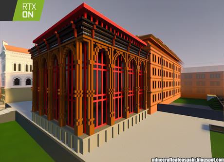 Minecrafteate en RTX, Nº25: Edificio Universidad Literaria, de la Universidad de Deusto, Bilbao, España.