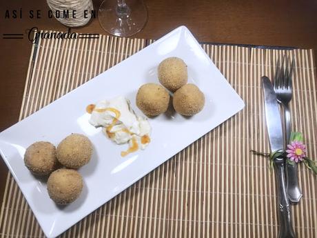 Croquetas de garbanzos