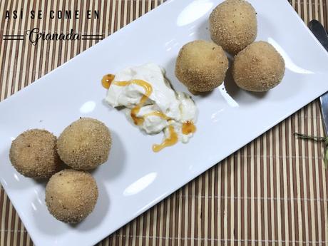 Croquetas de garbanzos