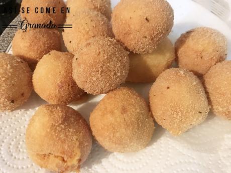 Croquetas de garbanzos
