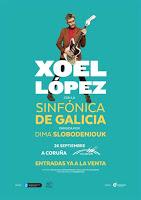 Concierto de Xoel López con la Sinfónica de Galicia en el Coliseum de A Coruña