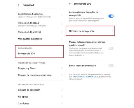 Activa los contactos e información de emergencia en tu móvil Realme Activa los contactos e información de emergencia en tu móvil Realme