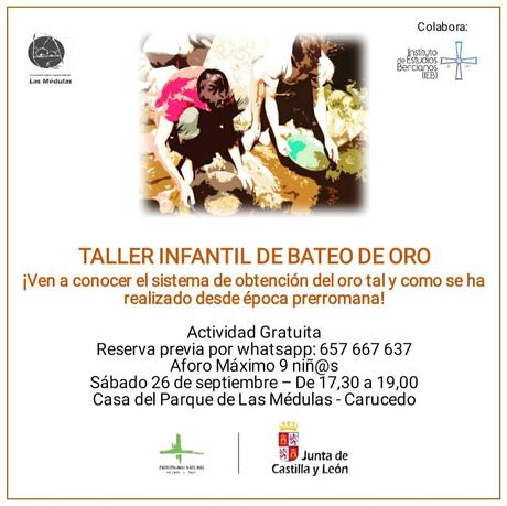 Planes de ocio para el fin de semana en El Bierzo. 25 al 27 de septiembre 2020