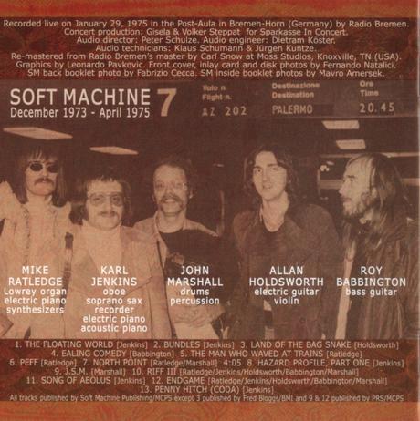 Soft Machine - Floating World Live (1975)