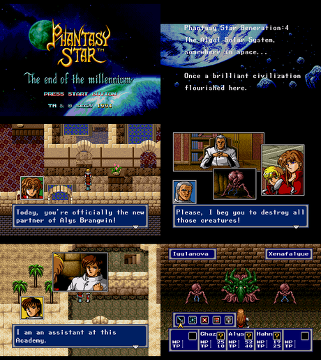 [ROM hack] Phantasy Star Generation: 4 – A Relocalization (Sega Mega Drive / Genesis)