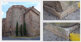 Imagen del mes: piezas visigodas reutilizadas en los exteriores de las iglesias de San Pedro Apóstol (San Pedro de Mérida), Ntra. Sra. de Finibus Terrae y San Pedro Apóstol (Almendral), San Blas (Salvatierra de los Barros), Ntra. Sra. de los Ángeles (B...