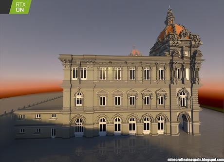 Minecrafteate en RTX, Nº26: Réplica del Ayuntamiento de A Coruña, España.