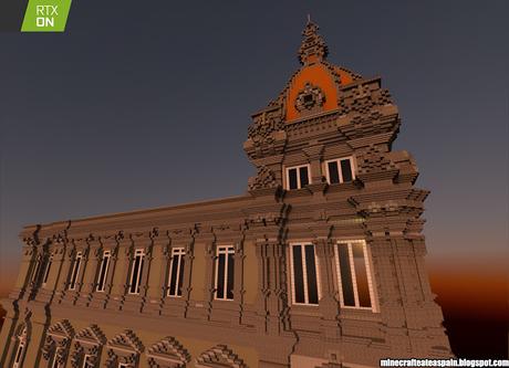 Minecrafteate en RTX, Nº26: Réplica del Ayuntamiento de A Coruña, España.