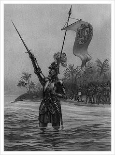 Vasco Núñez de Balboa proclama un 25 de septiembre de 1513 el avistamiento del que llamó Mar del Sur Vasco Núñez de Balboa proclama un 25 de septiembre de 1513 el avistamiento del que llamó Mar del Sur