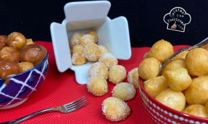 Bites Donuts – 1 minuto y 2 ingredientes SOLO! Bites Donuts – 1 minuto y 2 ingredientes SOLO!